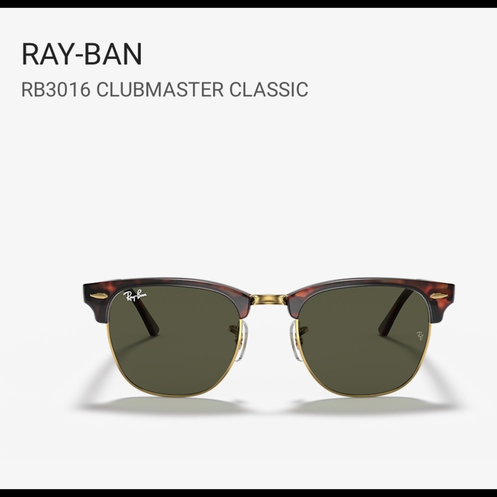 Rayban Tortoise Shell Club Masters